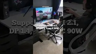 MY BIGGEST GAMING MONITOR YET: KTC 48 Inch 4K OLED Gaming Monitor 🥵🎮 #gaming #pcgaming #gamingsetup