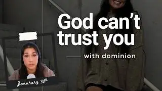 Why Vanity and Passivity Are Both Disqualifying You from Dominion