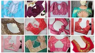100+  latest blouse back neck designs | 100+ blouse neck designs | latest back neck blouse designs