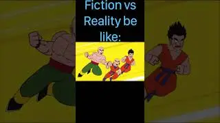 Fiction Vs Reality Be Like:            #mrbeast #vs #dragonballz #fiction #vs #reality #belike