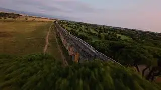 Flying above the Roman Empire wonders