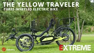 Electric tricycle - Yellow Dekers Extreme