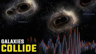 How Gravitational Waves Reveal Galactic Mergers