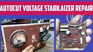 Auto-cut Voltage stabilizer repair. #stabilizer