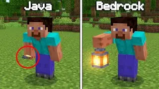 Weird Differences Between Minecraft Java VS Bedrock(Hindi)