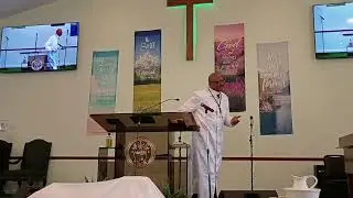 Supt. Dwaine Guyton Preaching On Communion Sunday Morning 1/4/26