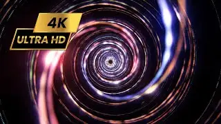 Neon Wire Vortex VJ Loop // @3DMotionGraphicsVFX