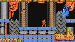 ♫HEART OF FIRE (Castlevania: AoS) SNES Arrangement - NintendoComplete