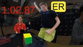6x6 European Record: 1:02.87
