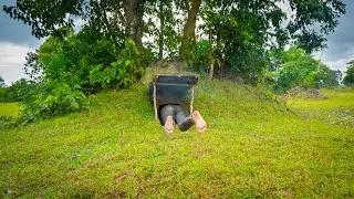 How to Build The Most Secret Underground House in the Jungle by Hand Alone