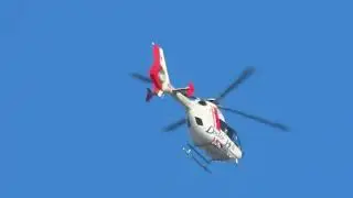中日本航空ドクターヘリJA116D（Eurocopter EC135P2 ※ADS-Bなし）狙い定めたように家の真上を通過し戻って来て再び家の真上を通過③2026年1月7日（水）【15日ぶり】【2分】
