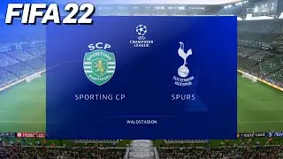 FIFA 22 - Sporting CP vs. Tottenham Hotspur | '22/'23 Champions League