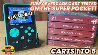Все тележки Evercade протестированы на Super Pocket — тележки с 1 по 5! (НОВАЯ СЕРИЯ!)