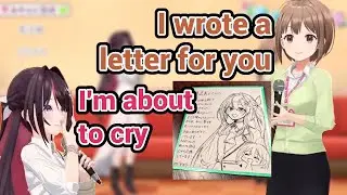 Before Nodoka Graduate, Nodoka Wrote a Letter For Azki, Her Oshi...
