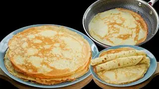 Ricetta per cr&ecirc;pes alle mele | Cr&ecirc;pes salutari per la colazione | Ricetta facile per cr&ecirc;pes fatte...