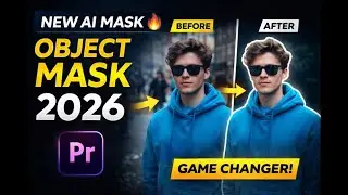 Object Mask Tool in Adobe Premiere Pro 2026 | New AI Mask Feature Explained In Hindi.