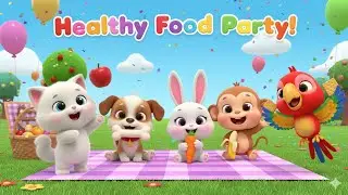 Learning with Fun: Funny Food Rhyme | Kids Learning Songs by Jolly Beats
