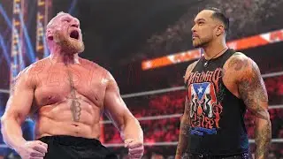 Brock lesnar vs Damian Priest  Match Wrestling Legend