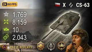 CS-63 | 8.2K DMG, 10 Kills | Pool's Medal
