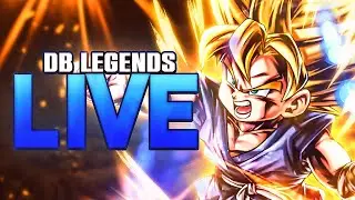 EARLY STREAM! GRINDING FOR RANK 1! (Dragon Ball Legends)