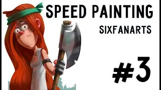 Speed Painting #3 Для sixfanart в instagram. Wendy | Спидпейнт