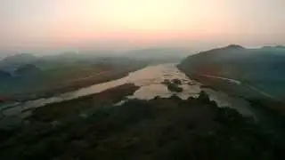 2015.11 Flying on the lakeside of chungju