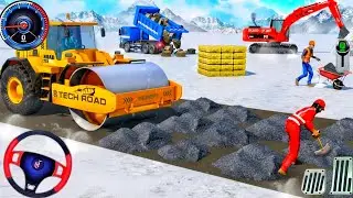 Real Railroad Builder Simulator 2026 - Highway Excavator Construction JCB - Android GamePlay