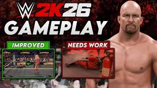 Что действительно улучшилось в геймплее WWE 2K26 (и что ещё нуждается в доработке)?