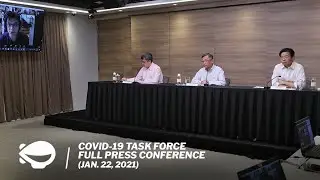 COVID-19 In SG: Full Press Conference by the Multi-Ministry Task Force on Jan. 22, 2021