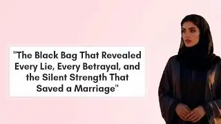 The Black Bag That Revealed Everything||Story ||dramastory ||novels 