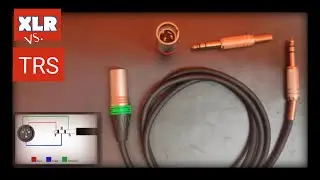 Balanced 1/4 TRS To XLR Cable wiring||XLR To TRS||