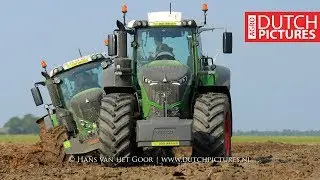 Fendt 1050, Fendt 939 S4 + Fendt 512C | Deep ploughing | Van Werven | Diepploegen | Tiefpflügen