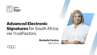 How to sign documents with Advanced Electronic Signatures (AES) with Zoho Sign and TrustFactory