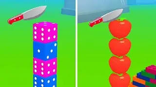 Slice It All Gameplay! Satisfying and Relaxing ASMR Slicing Video NEW UPDATE