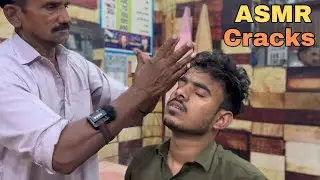 Ultimate ASMR Cracks & Massage | Head, Back & Arm Relaxation | Chacha Multani #asmr