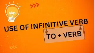 Use of Infinitive verb, To+verb, non-finite verb , admission english bcs competetive exam