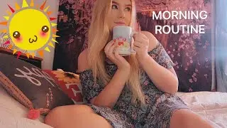 ASMR SIMPLE MORNING ROUTINE (Soft Spoken Voice Over)