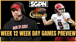 Week 12 Week Day Games Preview & Picks | The College Football Experience