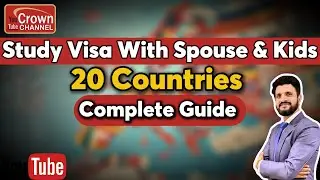 Top 20 Countries To Study Abroad With Spouse & Kids | Study Visa With Spouse and Dependent Kids
