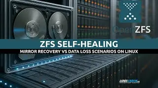 Самовосстановление ZFS: зеркальное восстановление и сценарии потери данных в Linux