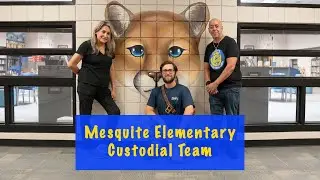 Mesquite Elementary's Custodial Team | Gilbert Public Schools District | Gilbert, Arizona
