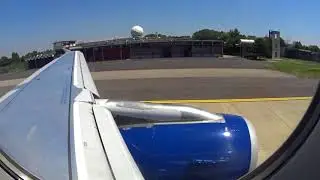British Airways A319-131 startup - taxi - takeoff from Milan Linate