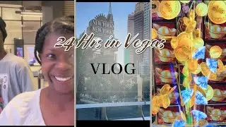 Missed Our Flight&hellip; Hit BIG in Vegas Instead! 💰🎰 | 805 Slots Vlog