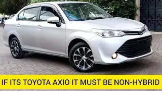Toyota Axio: Why the NON-HYBRID Is the Better Choice