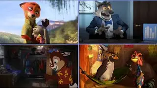 Animated Characters in SHOCK 😱  Funny Multiverse Crossover🎮2