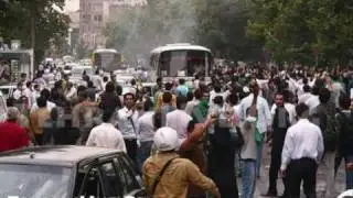 Iranians protest against election results - 14 June 2009