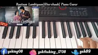 Raataan Lambiyan | Shershaah | Piano Cover