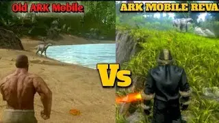 old ark mobile vs ark mobile revamp Graphics comparison