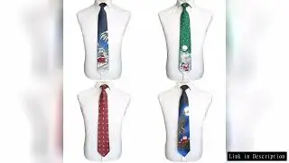 GUSLESON Quality Silk Christmas Tie 9cm Men's Fashion Print Neckties Helloween Festival Tie Soft Des