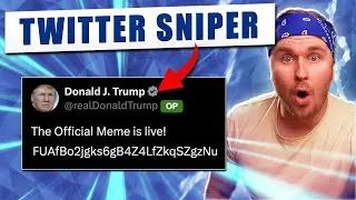 How To SNIPE Memecoins FROM Twitter (BLOOM AFK MODE)